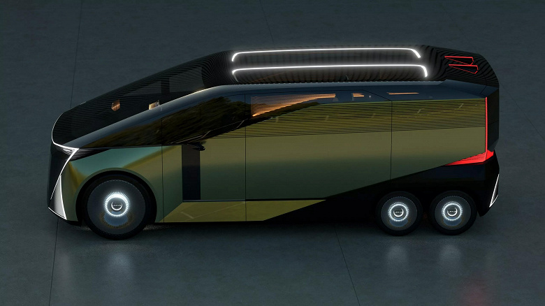 Lexus LS — больше не скучный представительский седан. Представлен шестиколёсный ультра-роскошный минивэн Lexus LS Concept